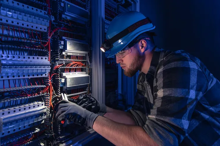 Structured cabling installation in data center